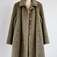 Luis Quesada Vintage 100% Llama Hair Coat by Sannwald – Sage / Olive Green L/XL