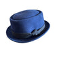 DIESEL Blue Wool Felt Pork Pie / Trilby Hat