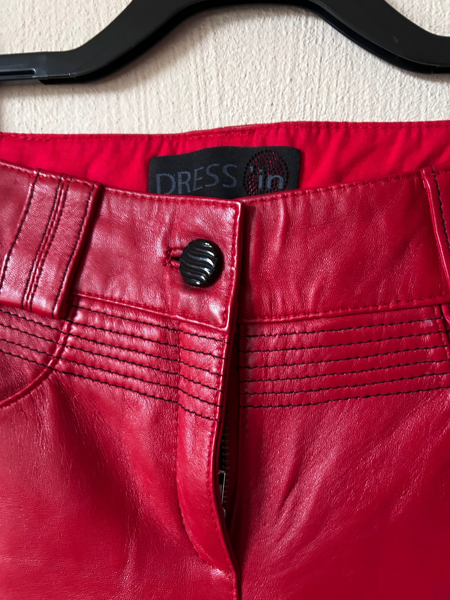 Y2k Vintage leather pants