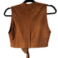 70s suede vest