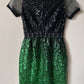 Diesel full sequin mini dress