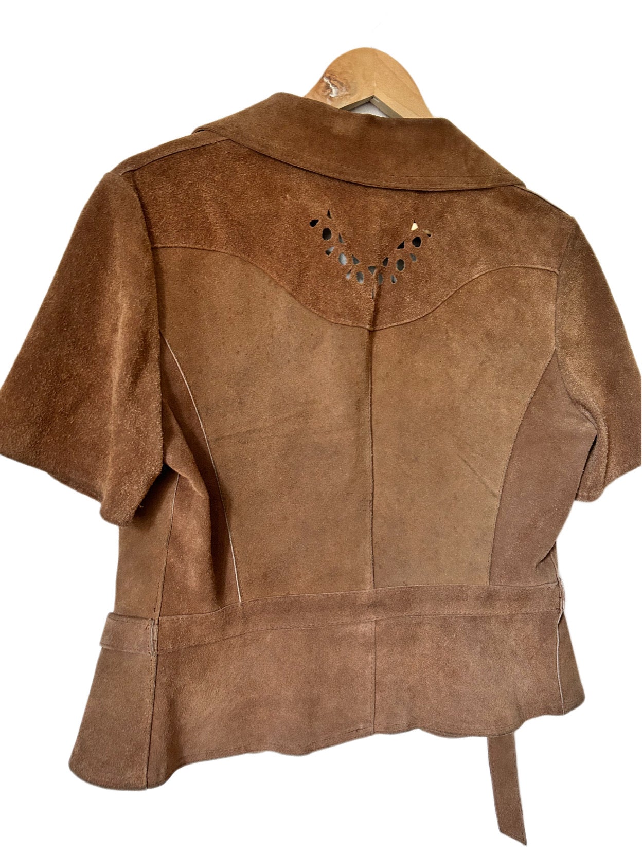 Vintage suede top