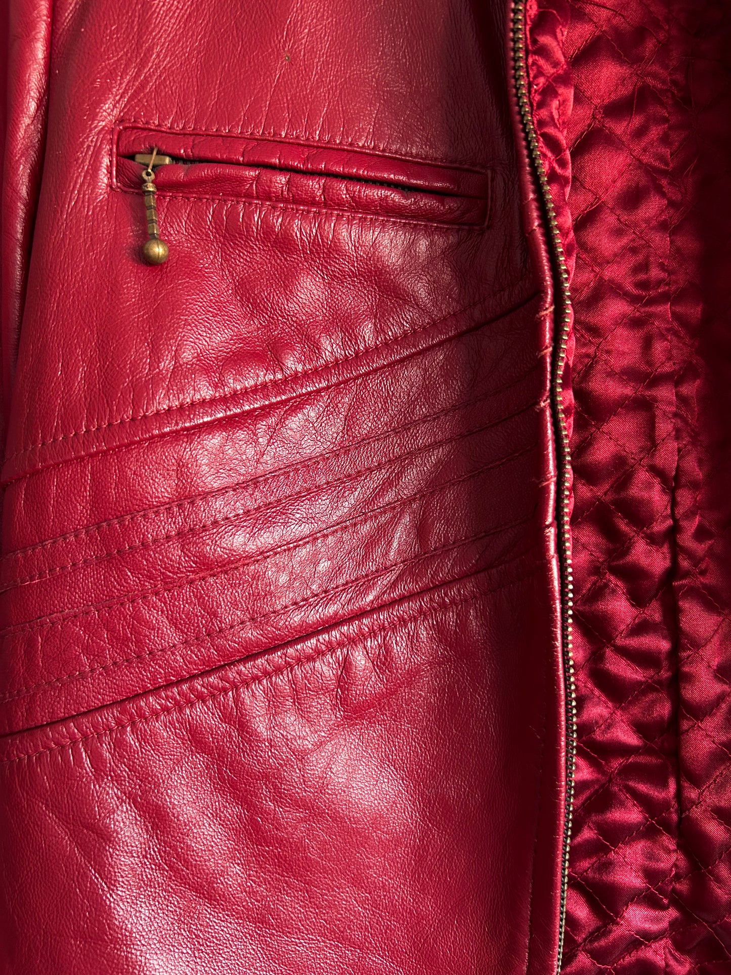 Vintage leather jacket