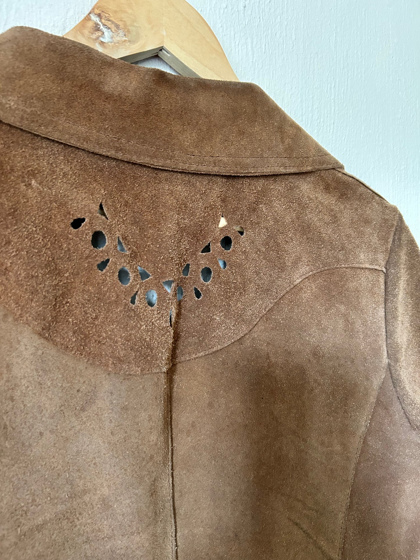 Vintage suede top