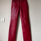 Y2k Vintage leather pants