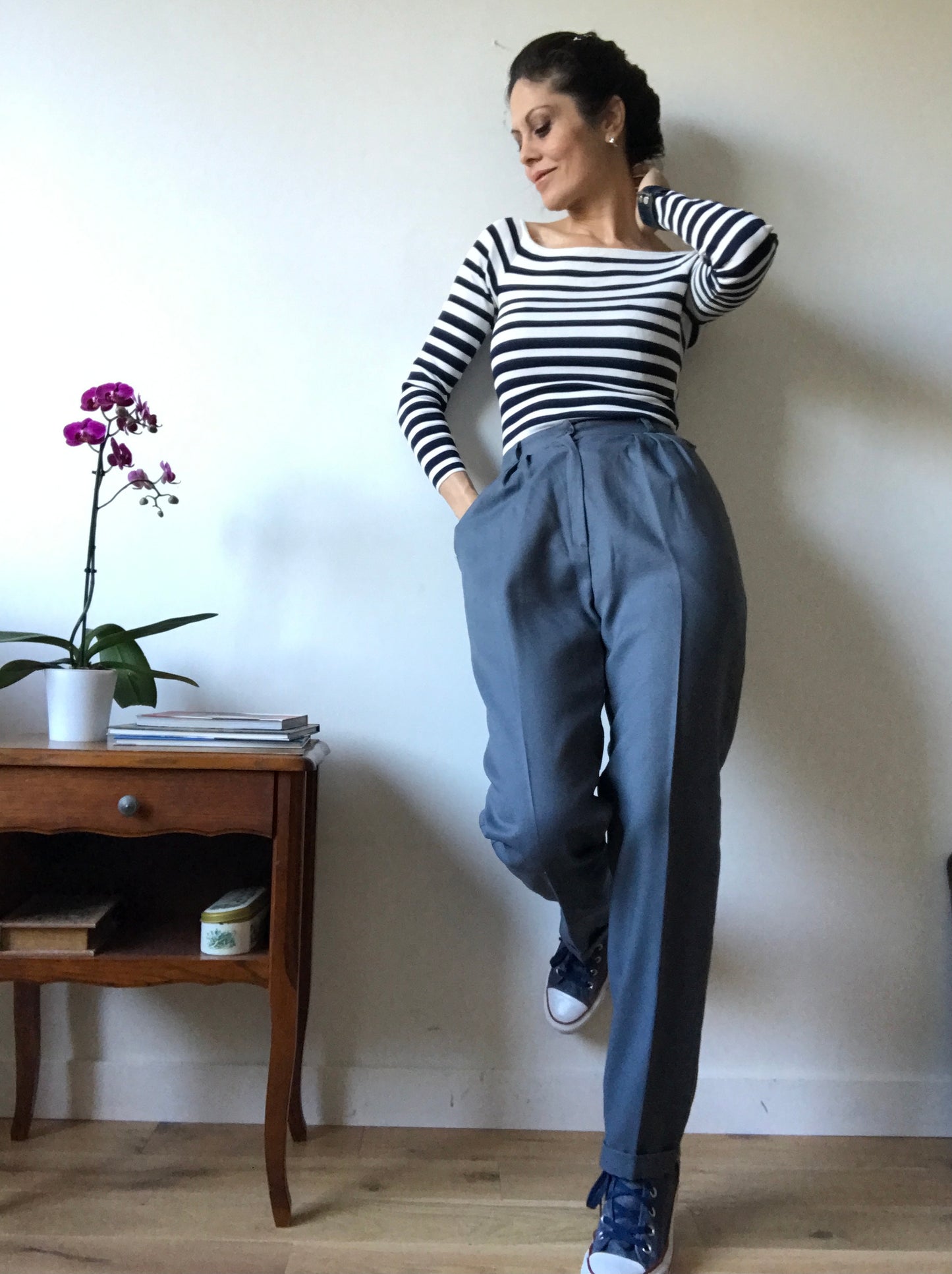 Double cuff pants