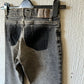 Vintage sequin flared jeans