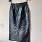 Maxi leather skirt S