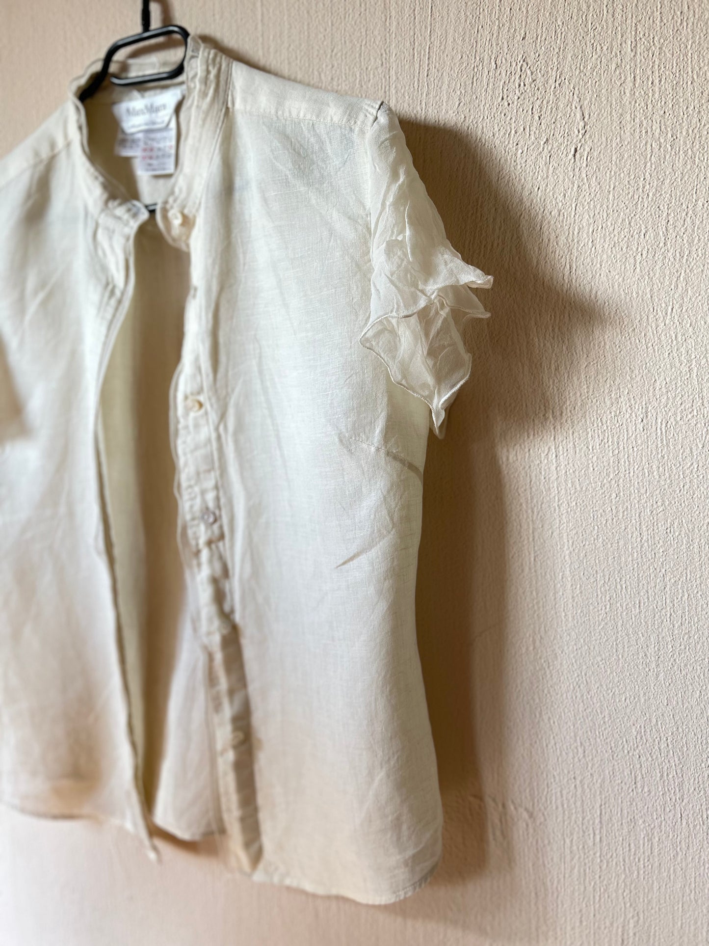 Max Mara linen&silk blend blouse