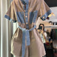 Denim playsuit (M/L)