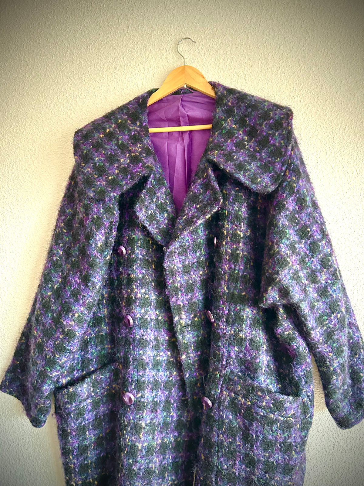 Mohair winter coat L/XL