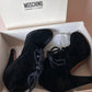 Moschino velvet boots