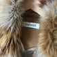 Balmain faux fur coat