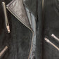 Vintage suede biker jacket