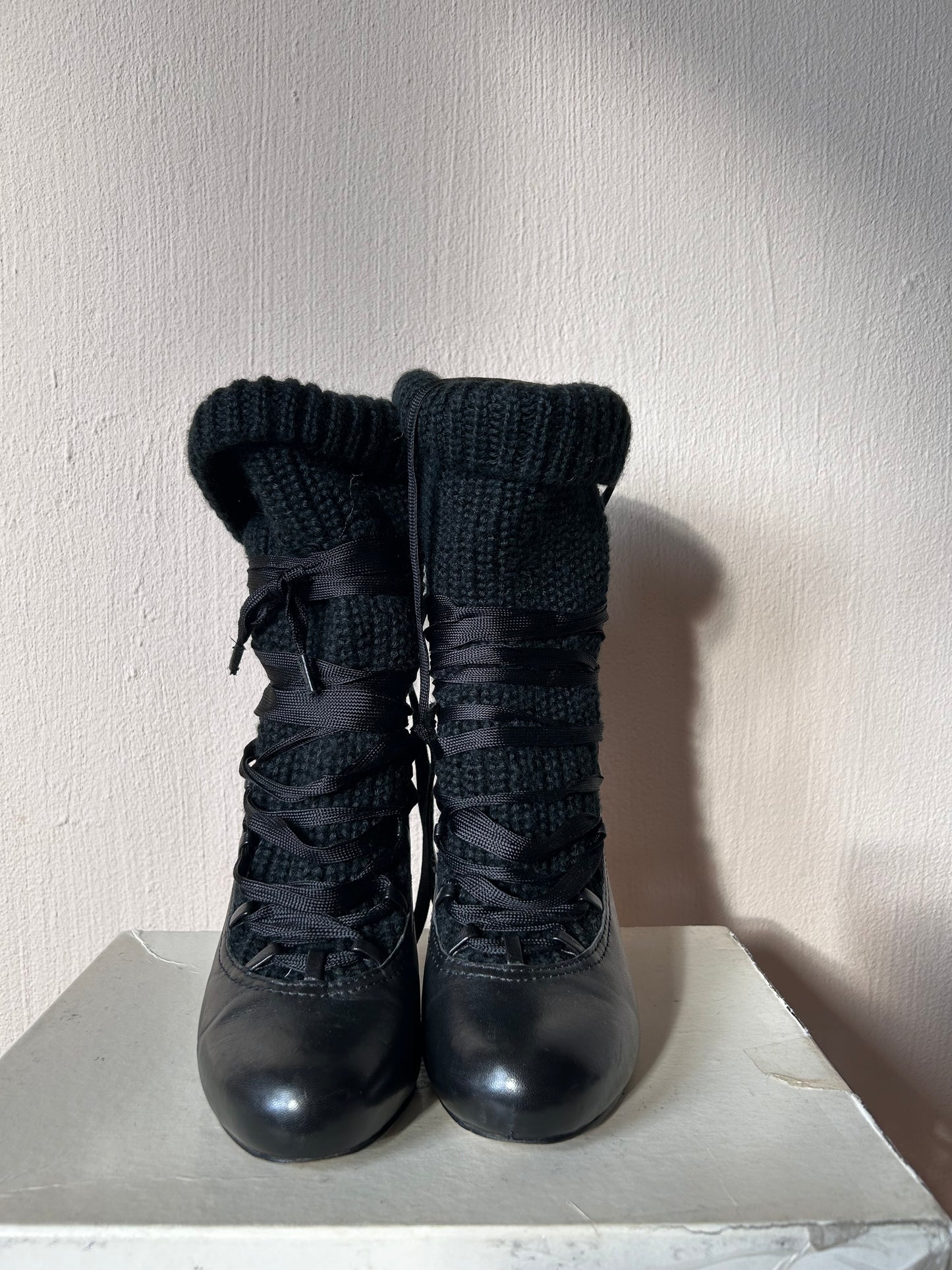 See by chloe lace up boots