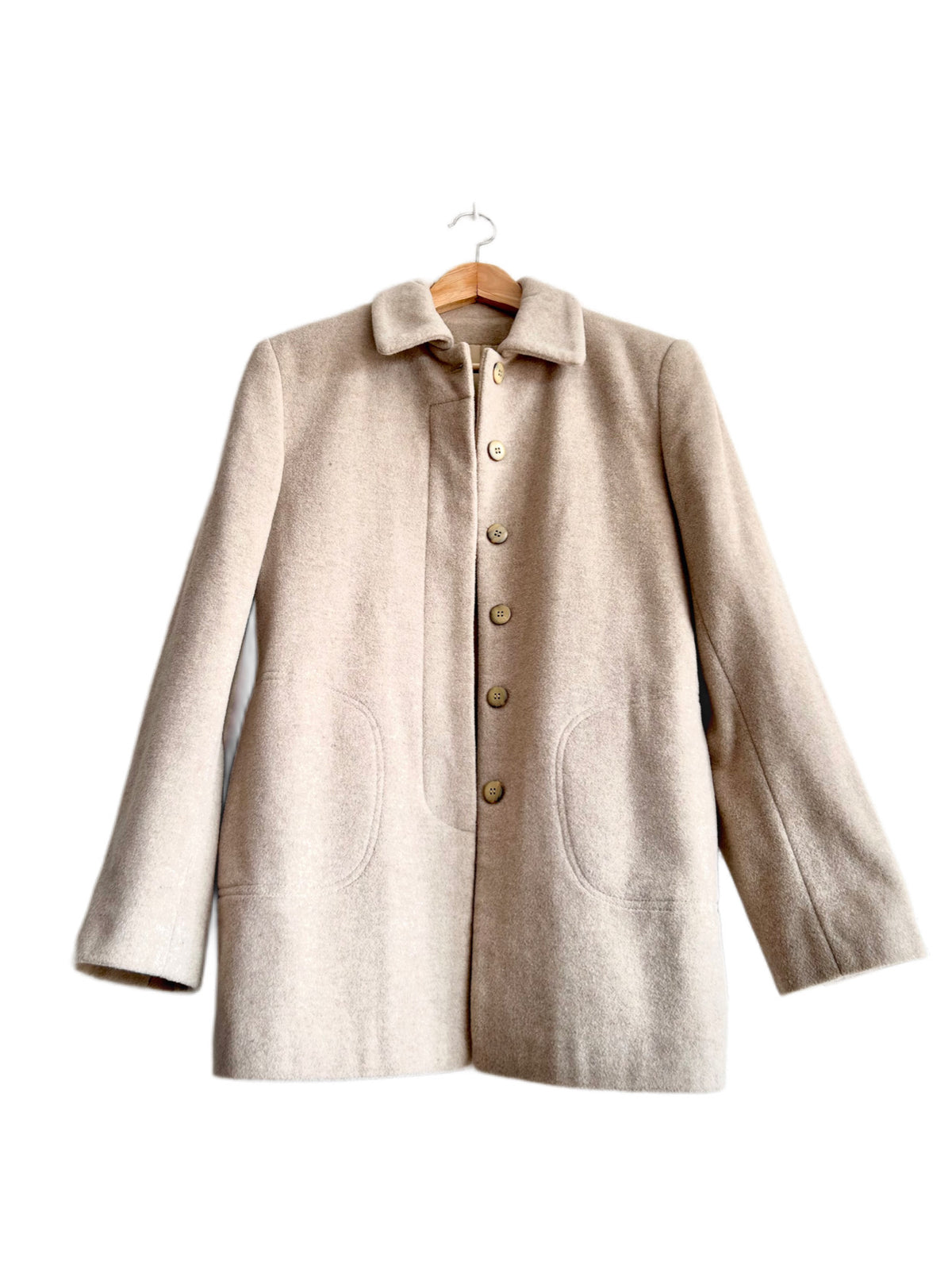Vintage wool & cashmere coat