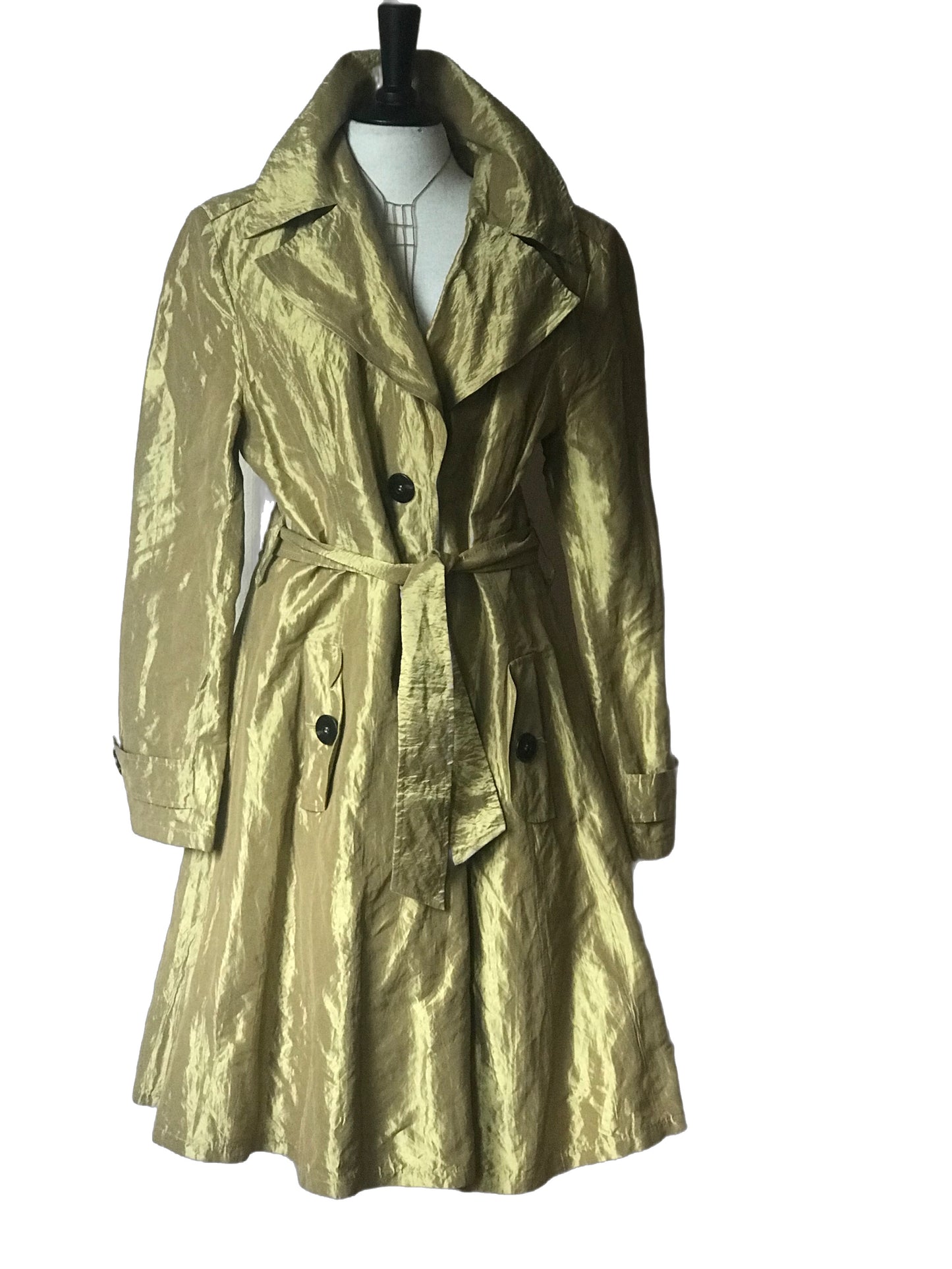 Elegance Paris gold trench coat (42)