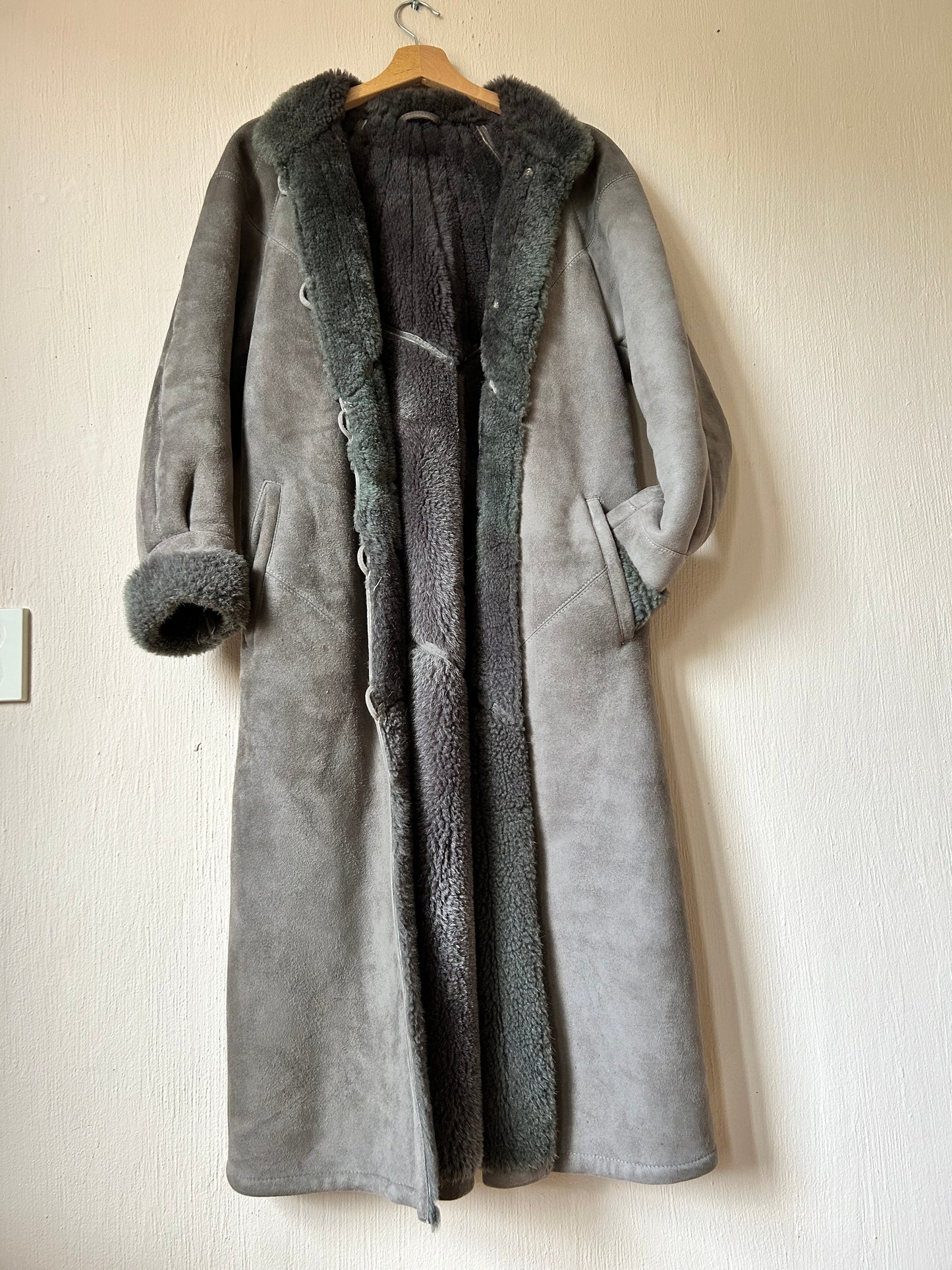 Vintage Nubuck Napa coat