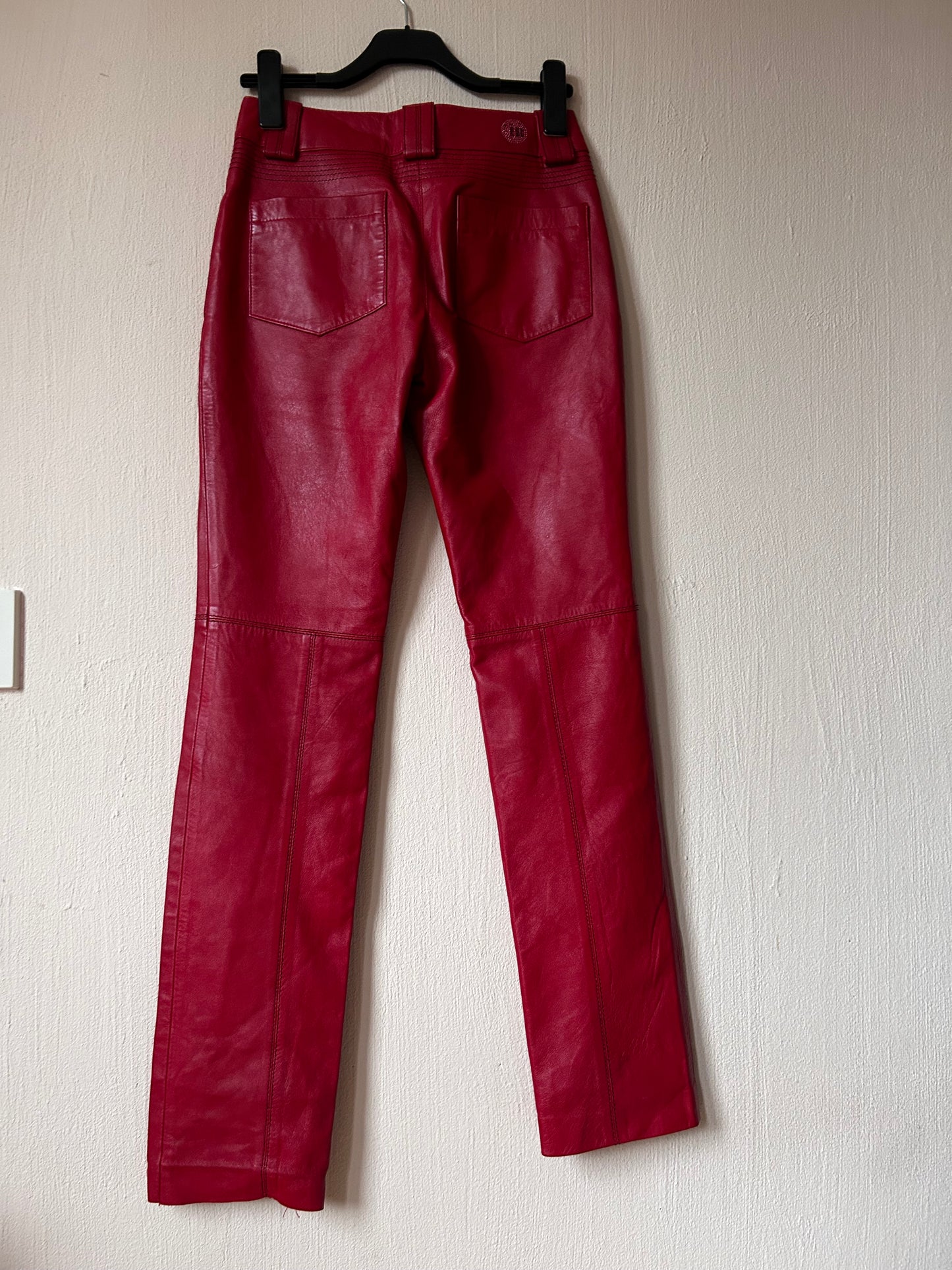 Y2k Vintage leather pants