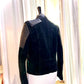 Vintage suede biker jacket