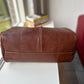 Vintage leather handbag