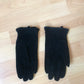 Suede gloves