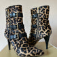 Michael Kors leopard ankle boots 37