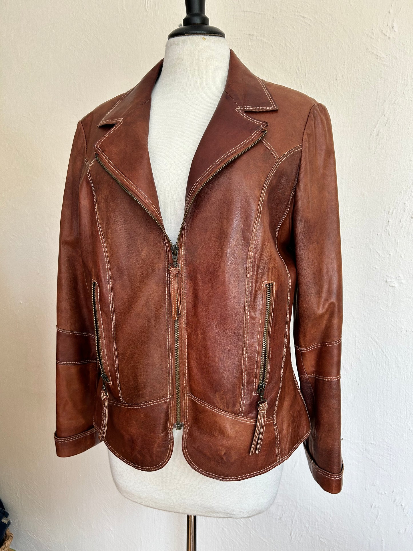 Vintage leather jacket