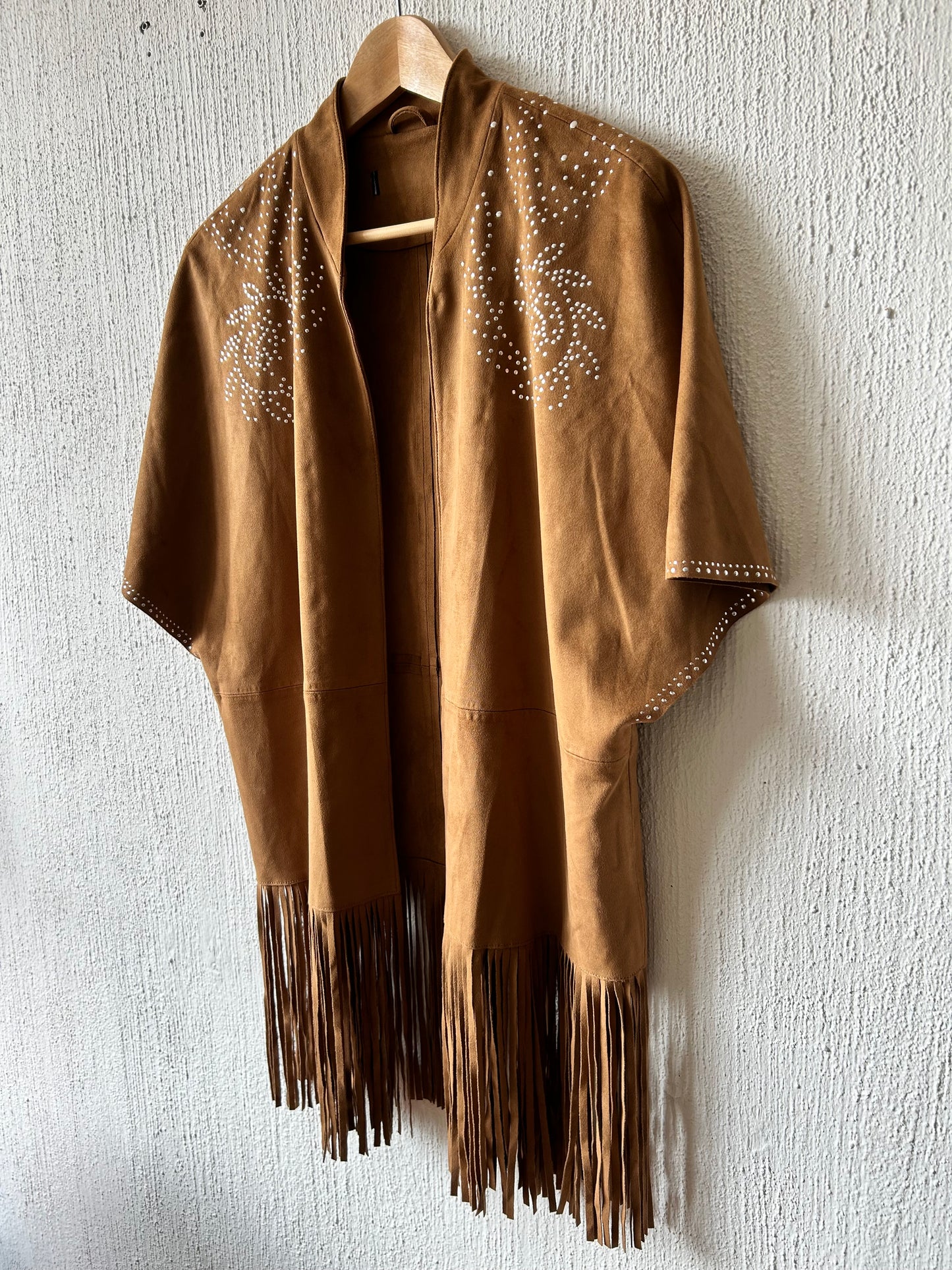 Fringe kimono