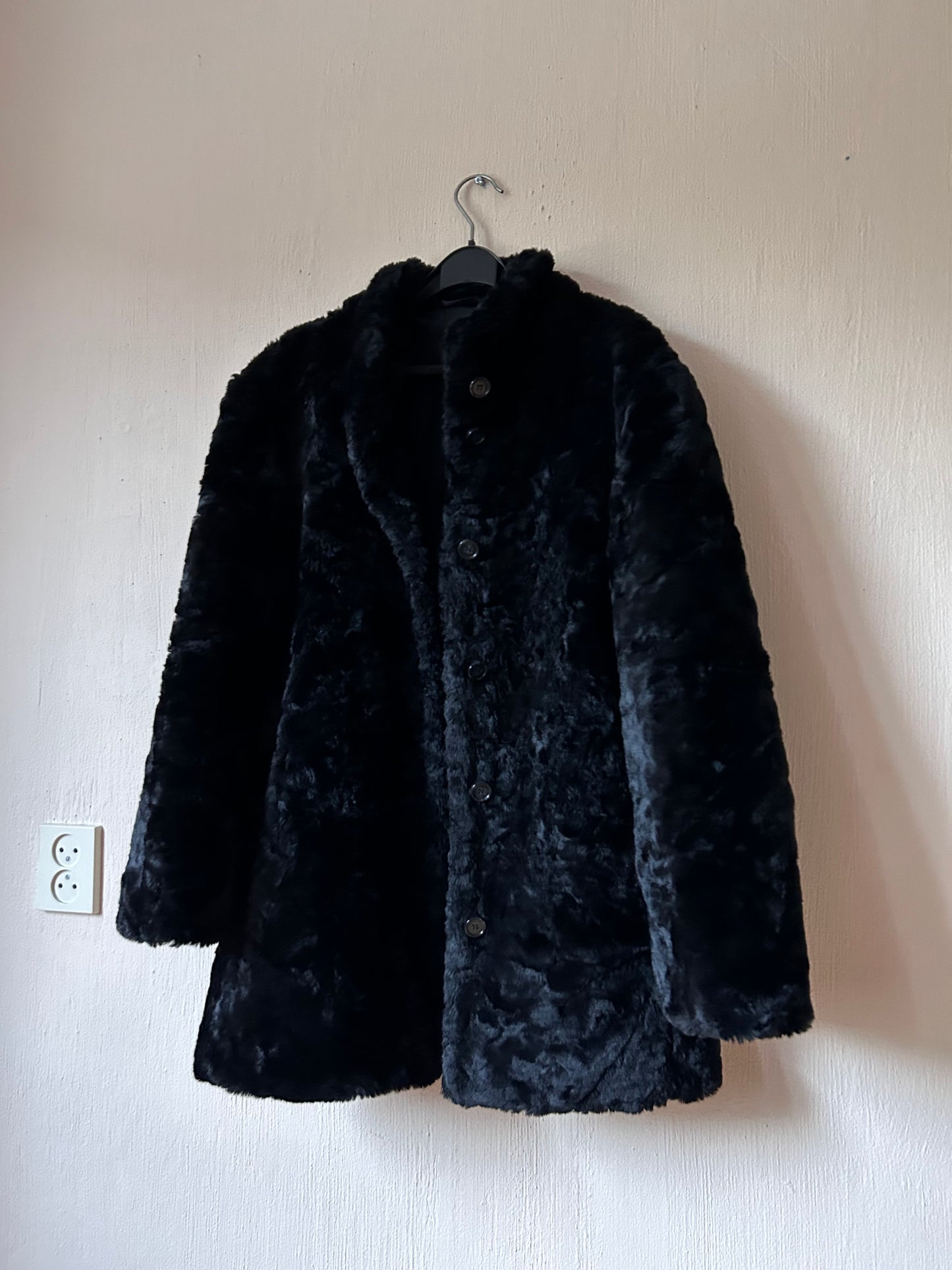 Vintage faux fur coat