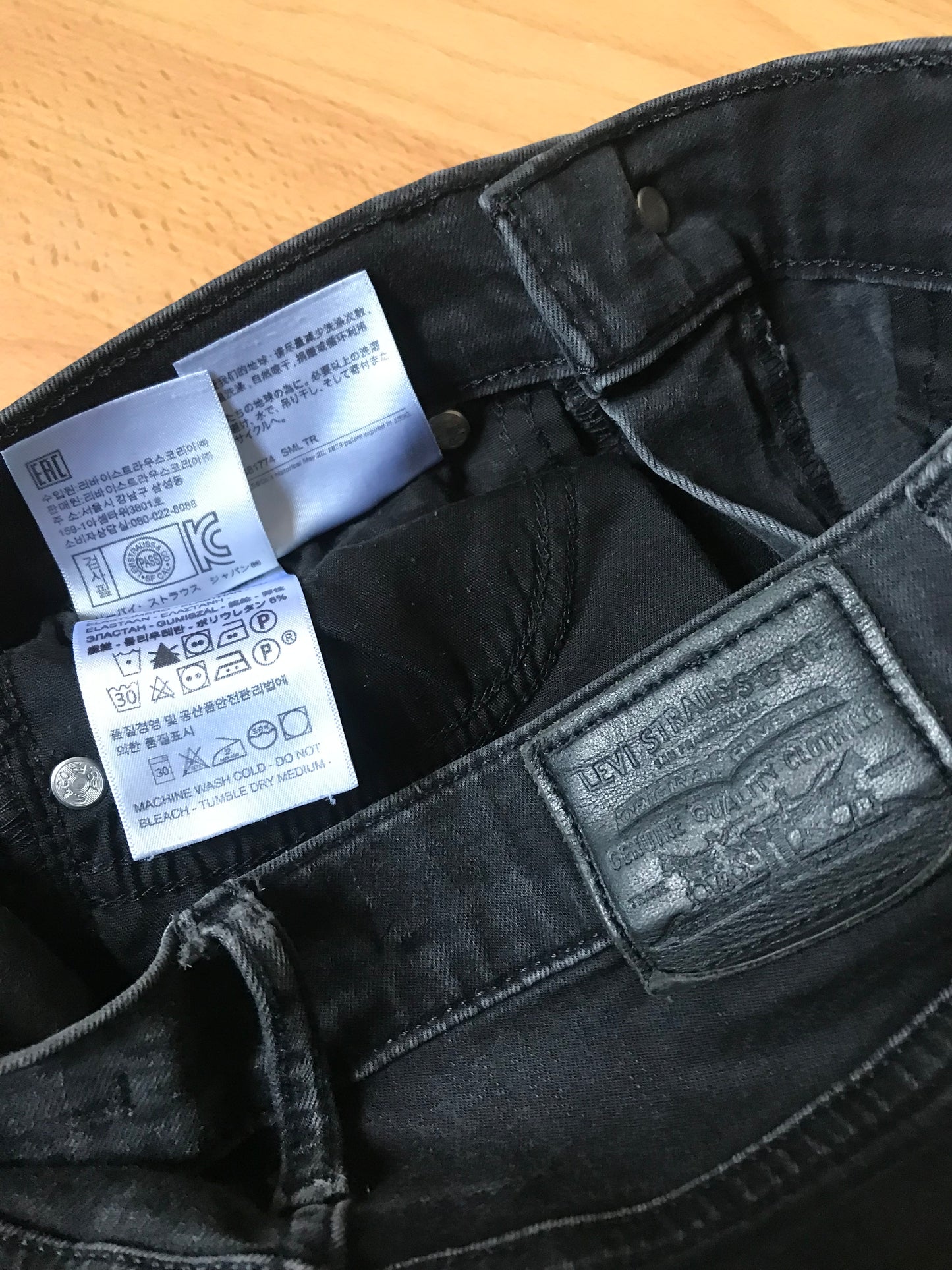 Levi’s premium 27 black