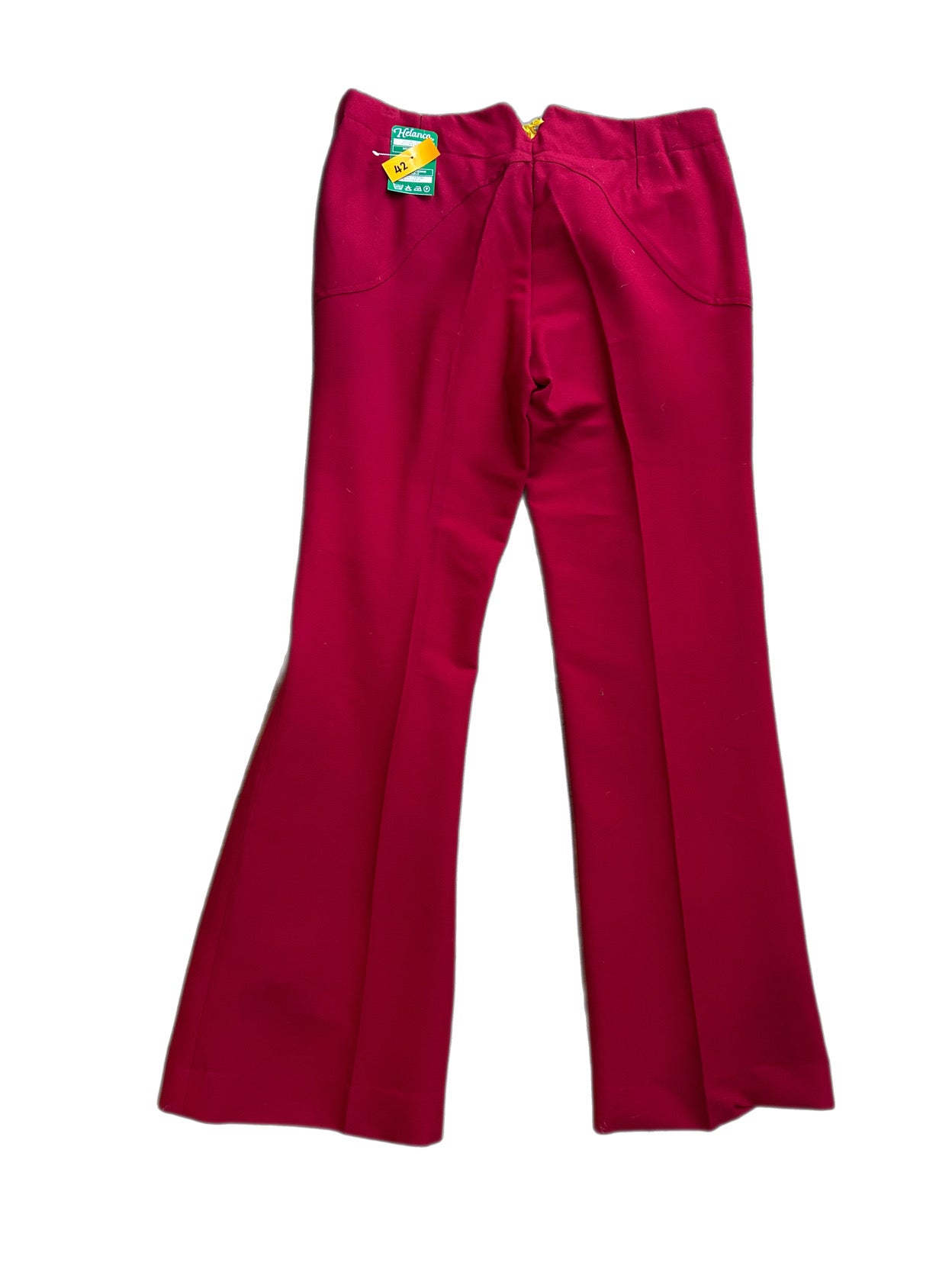 70s vintage flared trousers 42