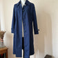 Vintage navy trench-coat 70s