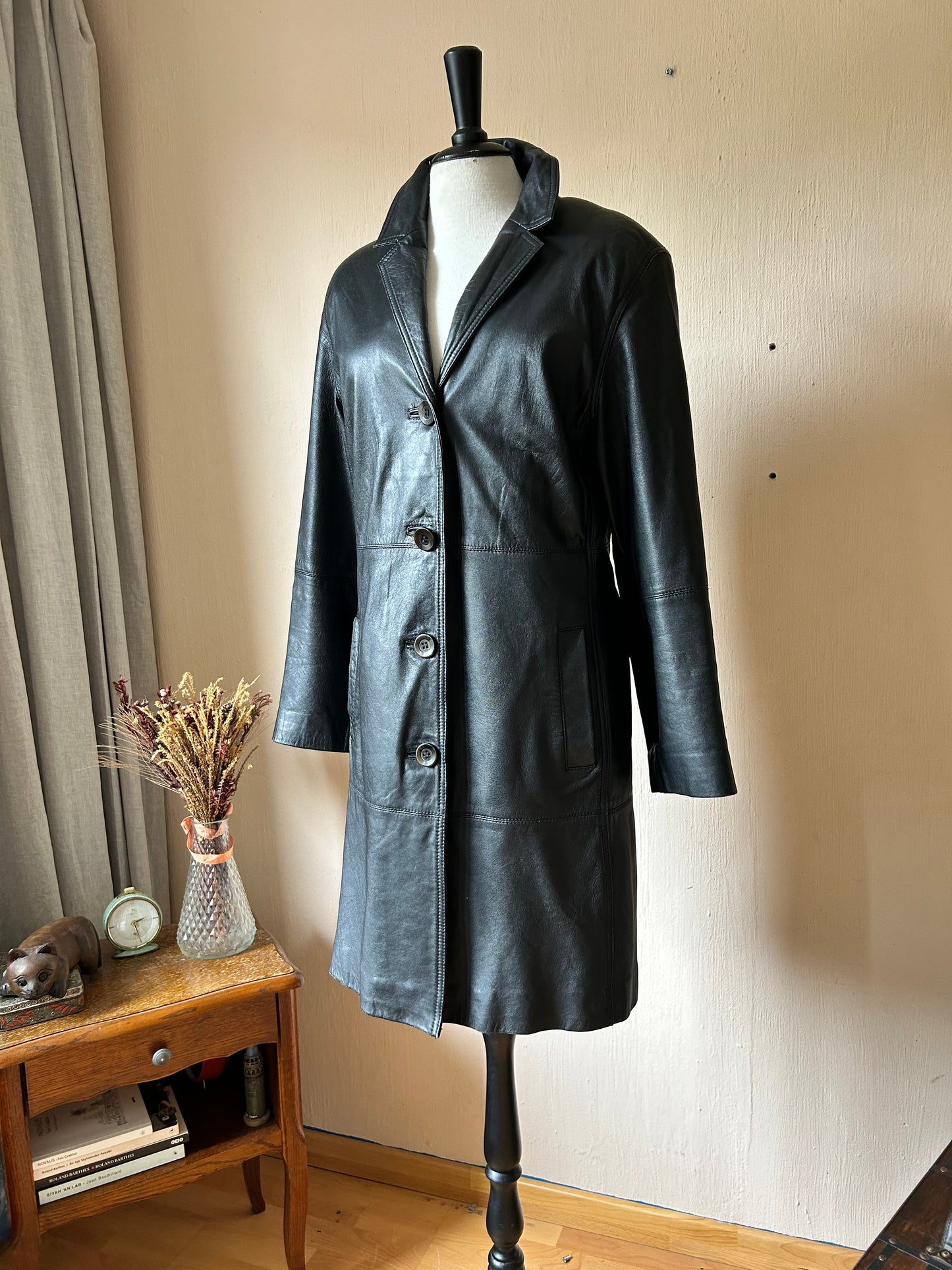 Black Leather coat