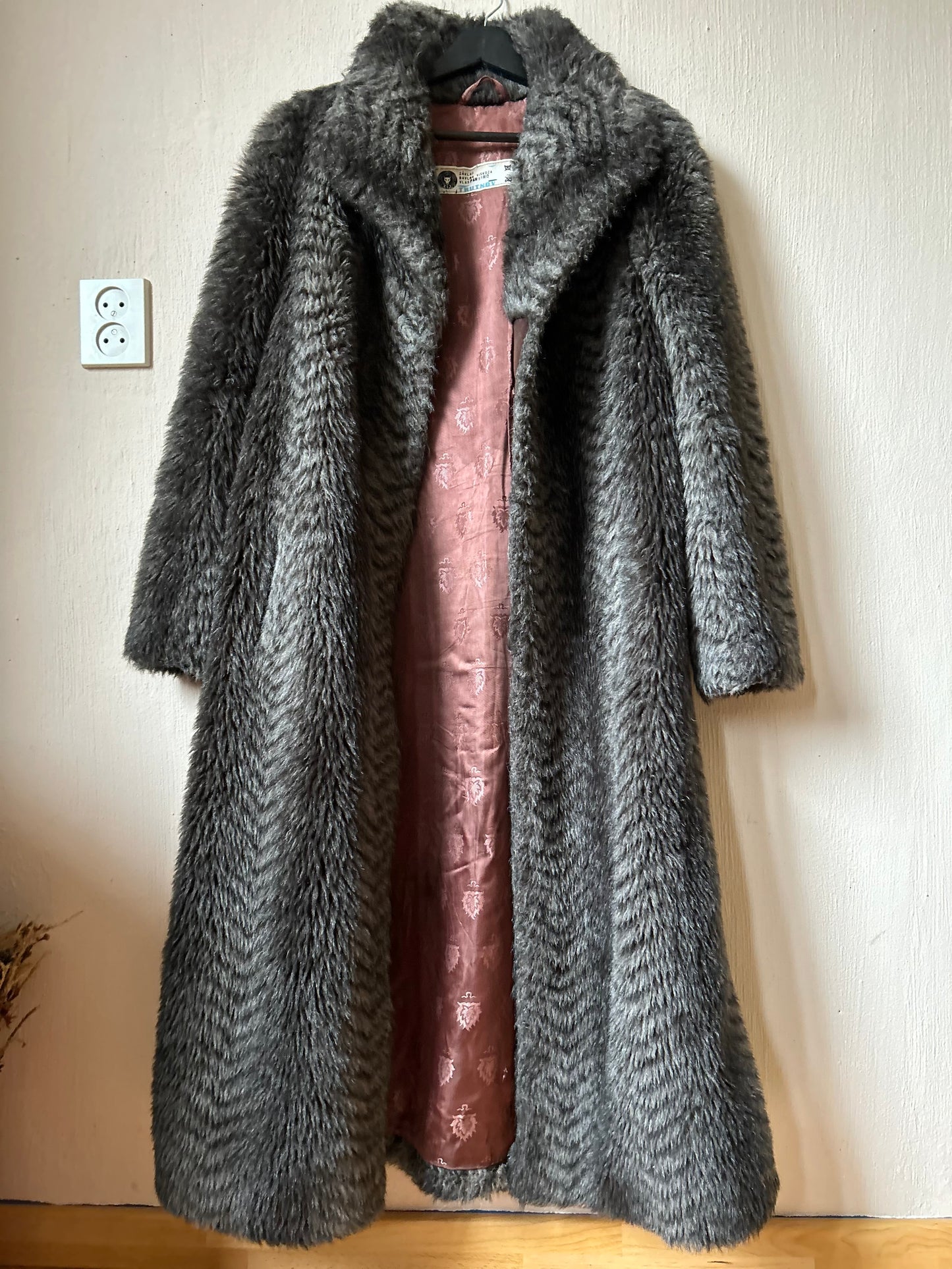 Alpaca Fur vintage coat