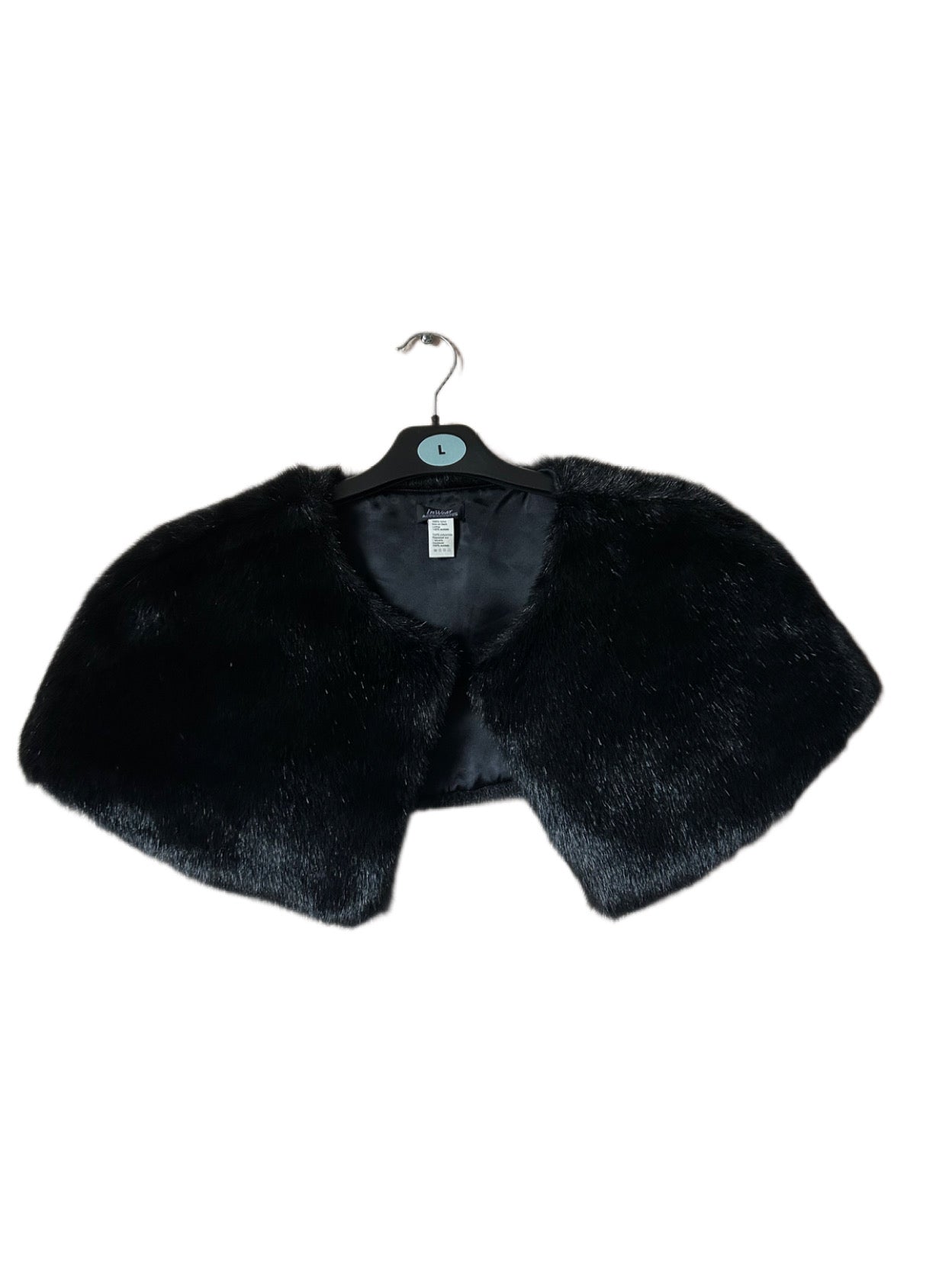 In wear faux fur bolero