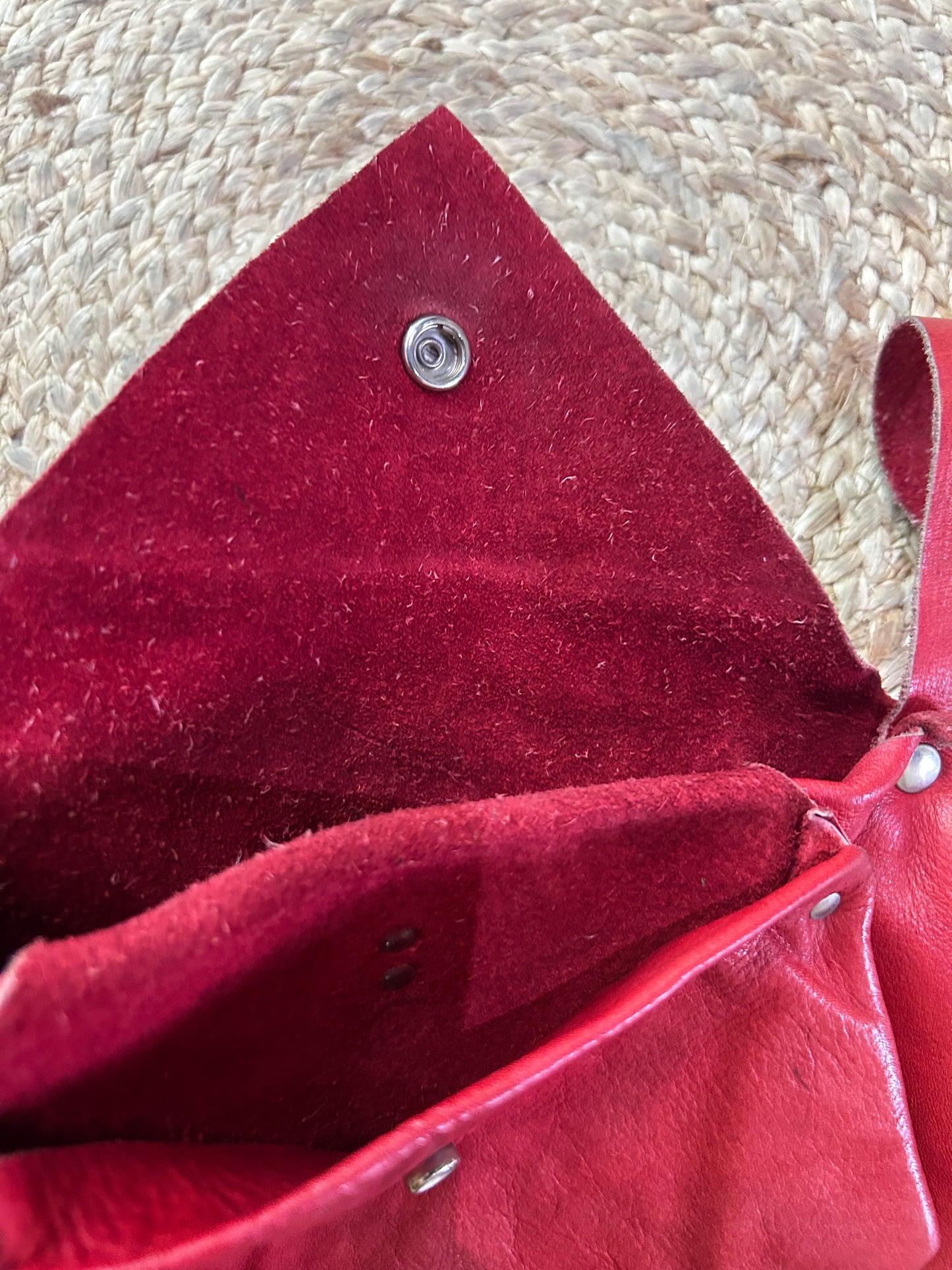 Leather crossbody bag