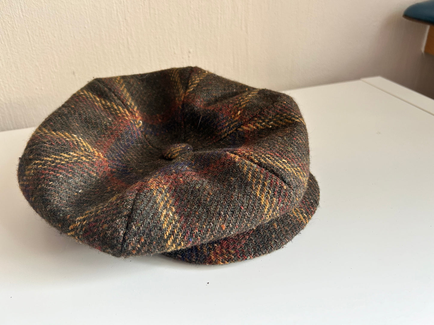 Vintage Donegal tweed cap