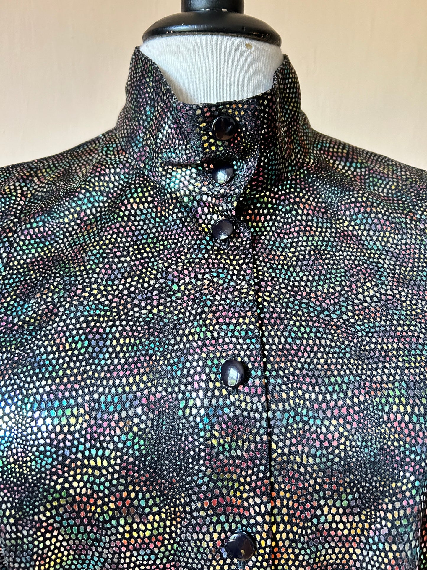 80s Vintage party top