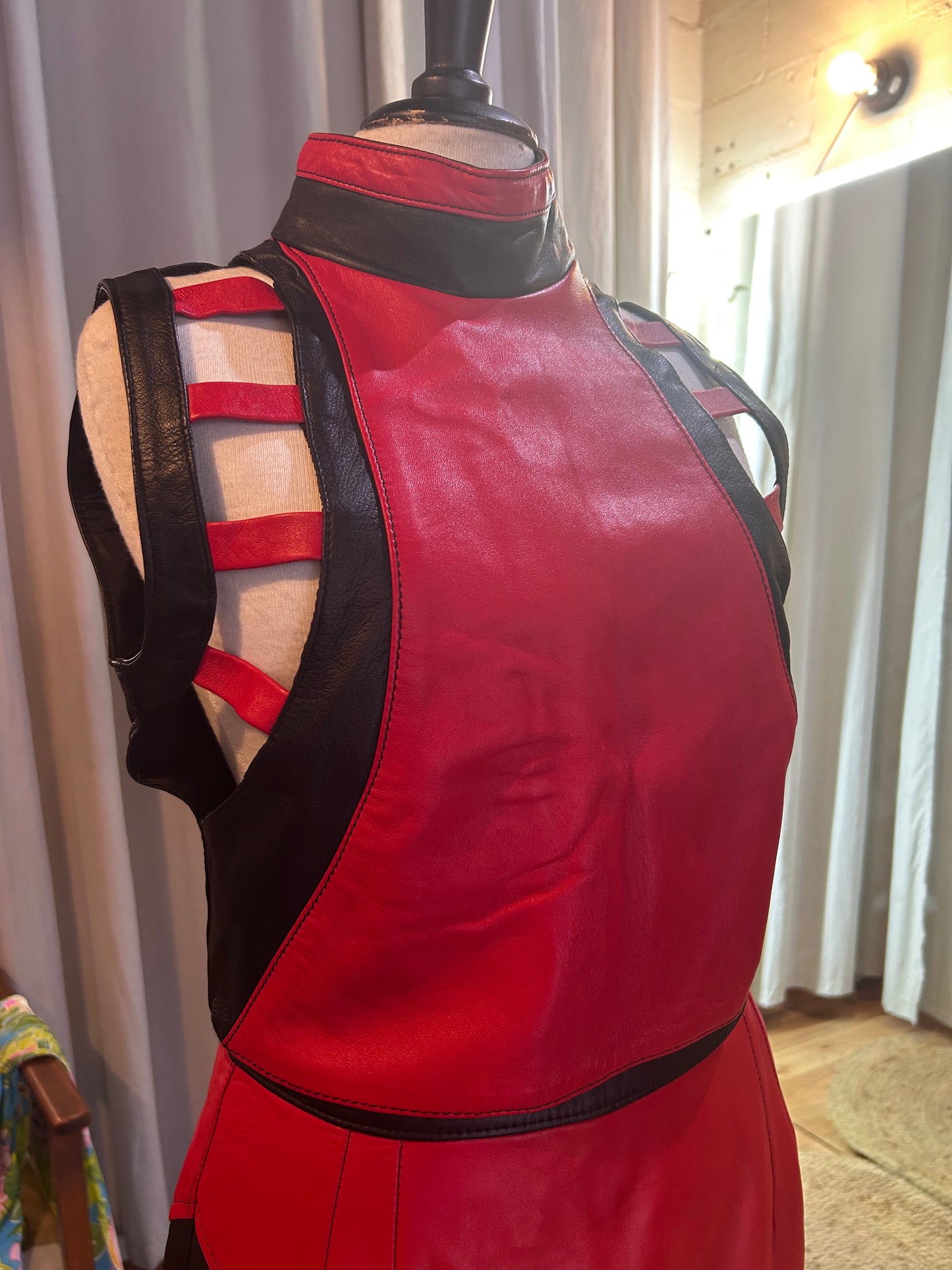 Vintage leather set