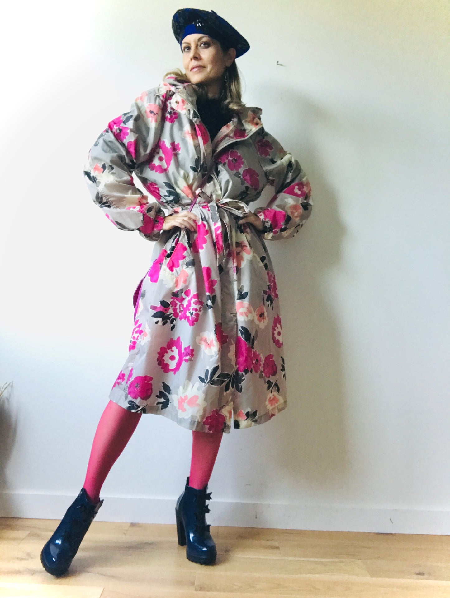 Floral Raincoat spring/fall