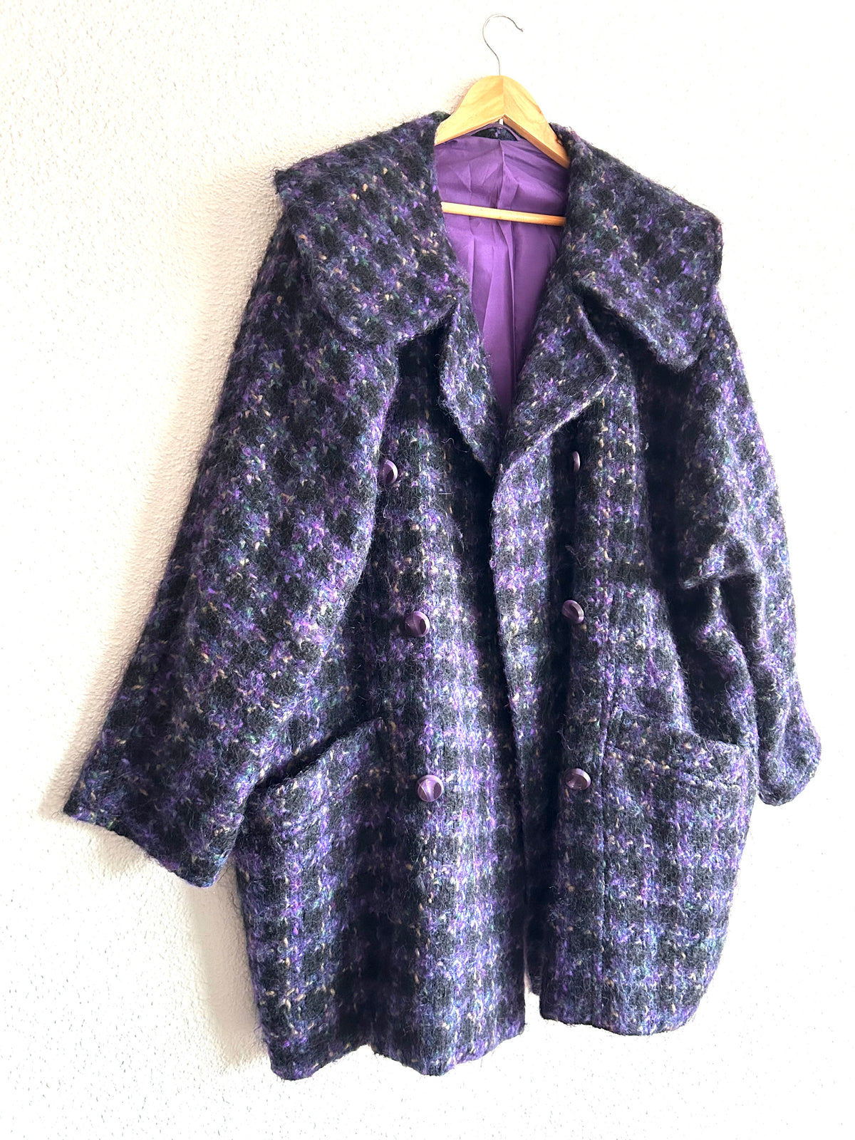 Mohair winter coat L/XL