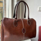 Vintage leather handbag