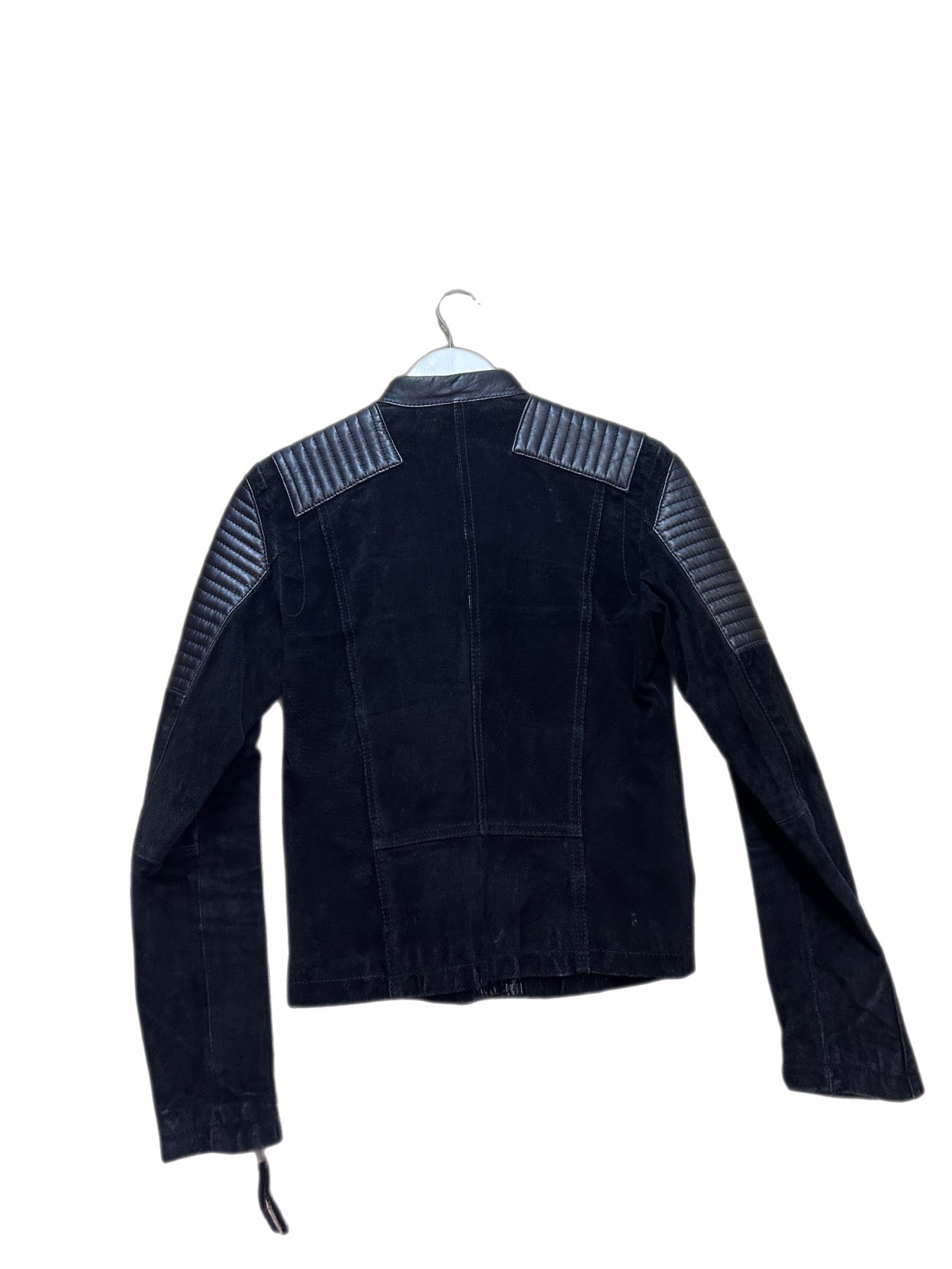 Vintage suede biker jacket