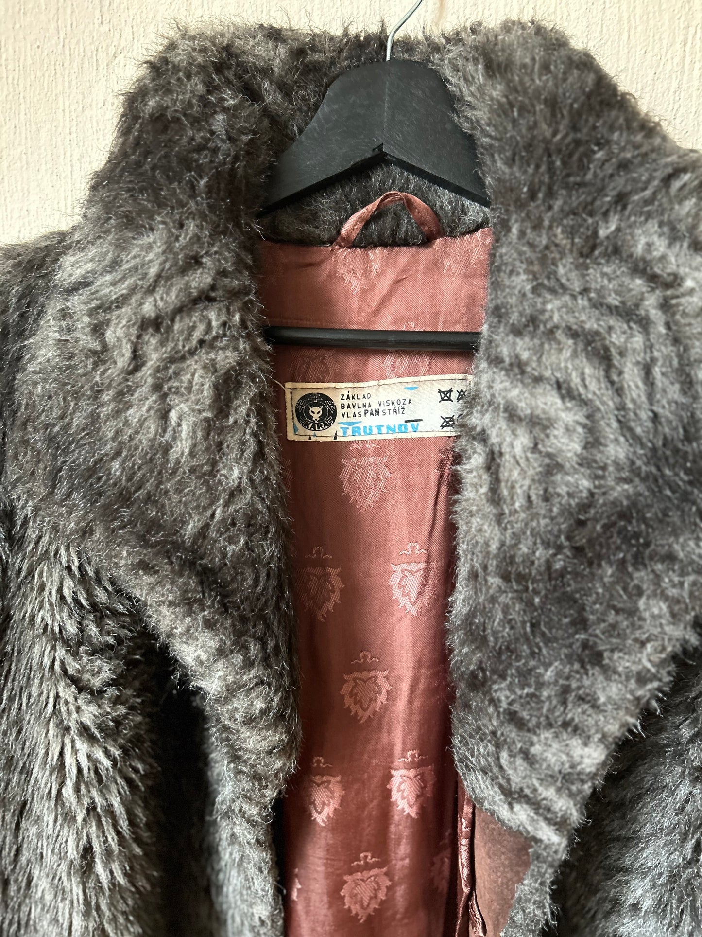 Alpaca Fur vintage coat