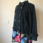 Rossella Carrara 100% Wool Embroidered Double-Breasted Coat