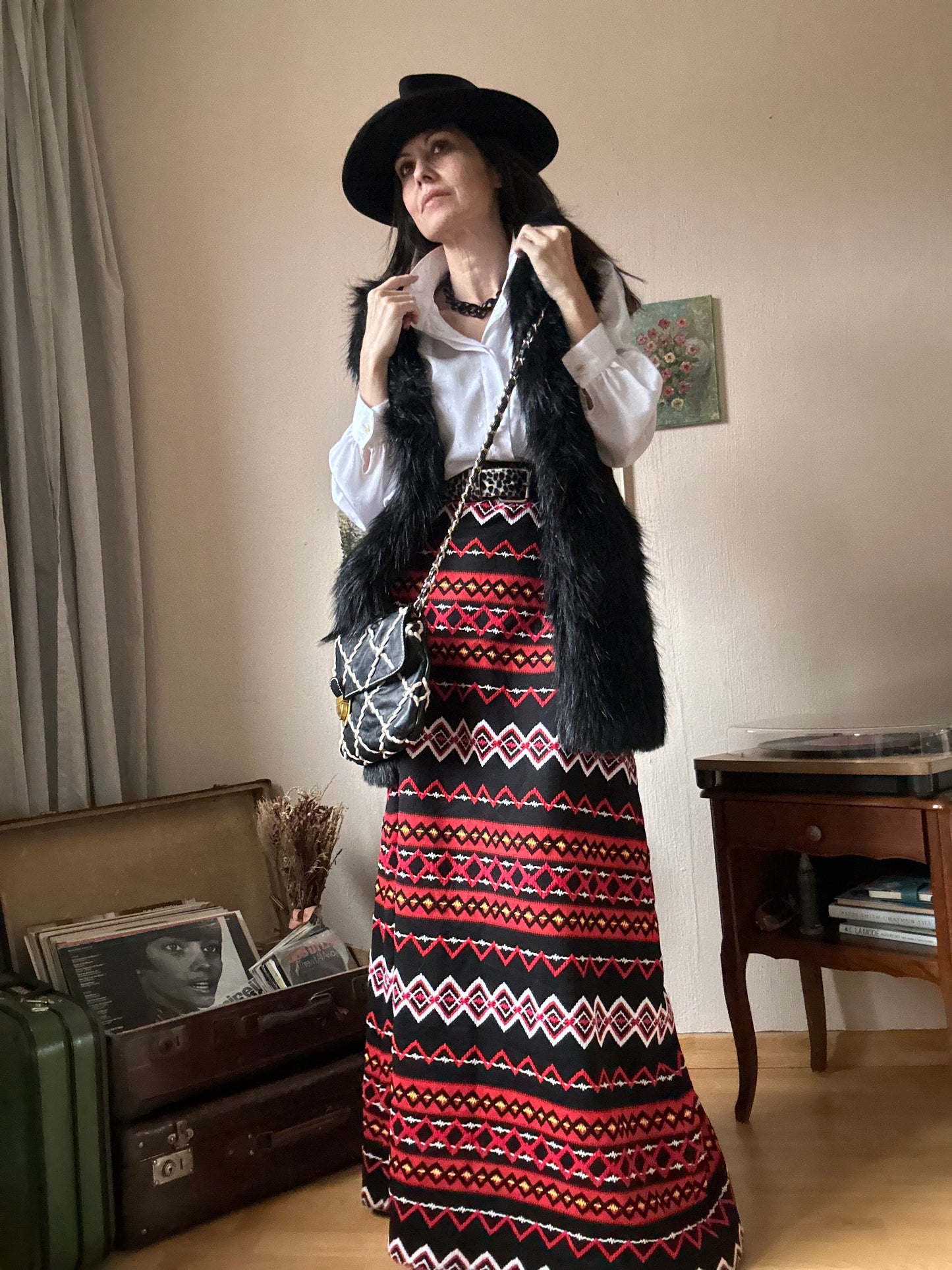 Maxi vintage skirt