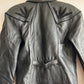 80s leather crop jacket