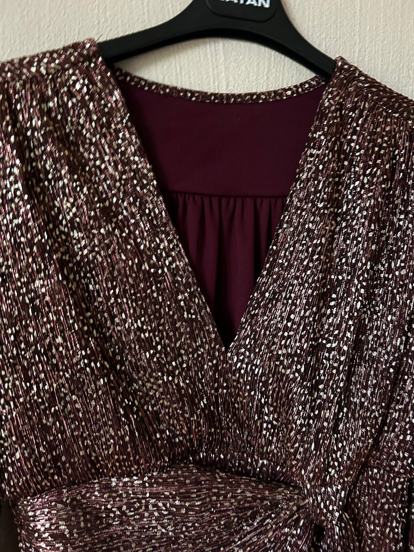 Glittery party blouse