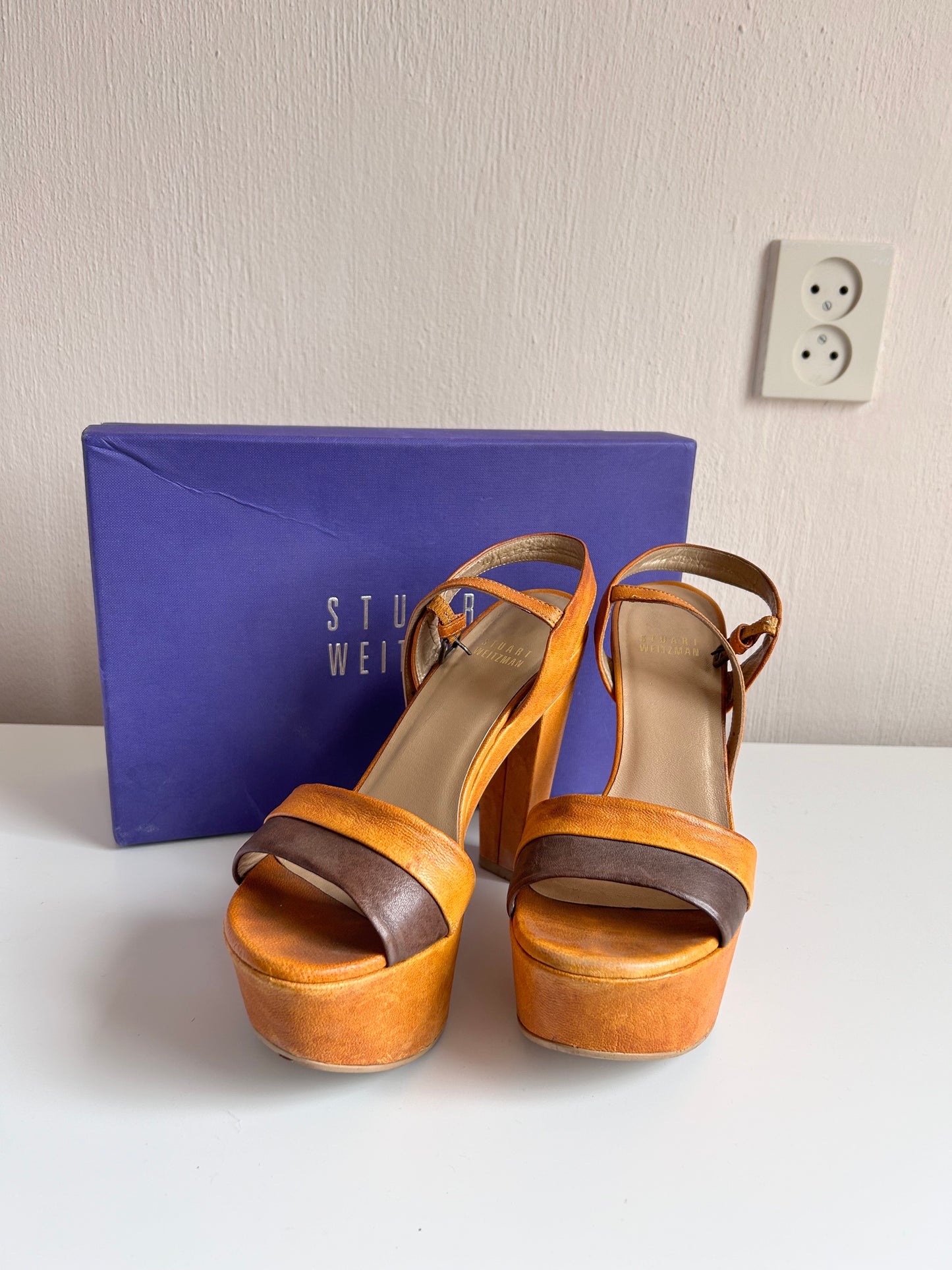 Stuart weitzman platform sandals